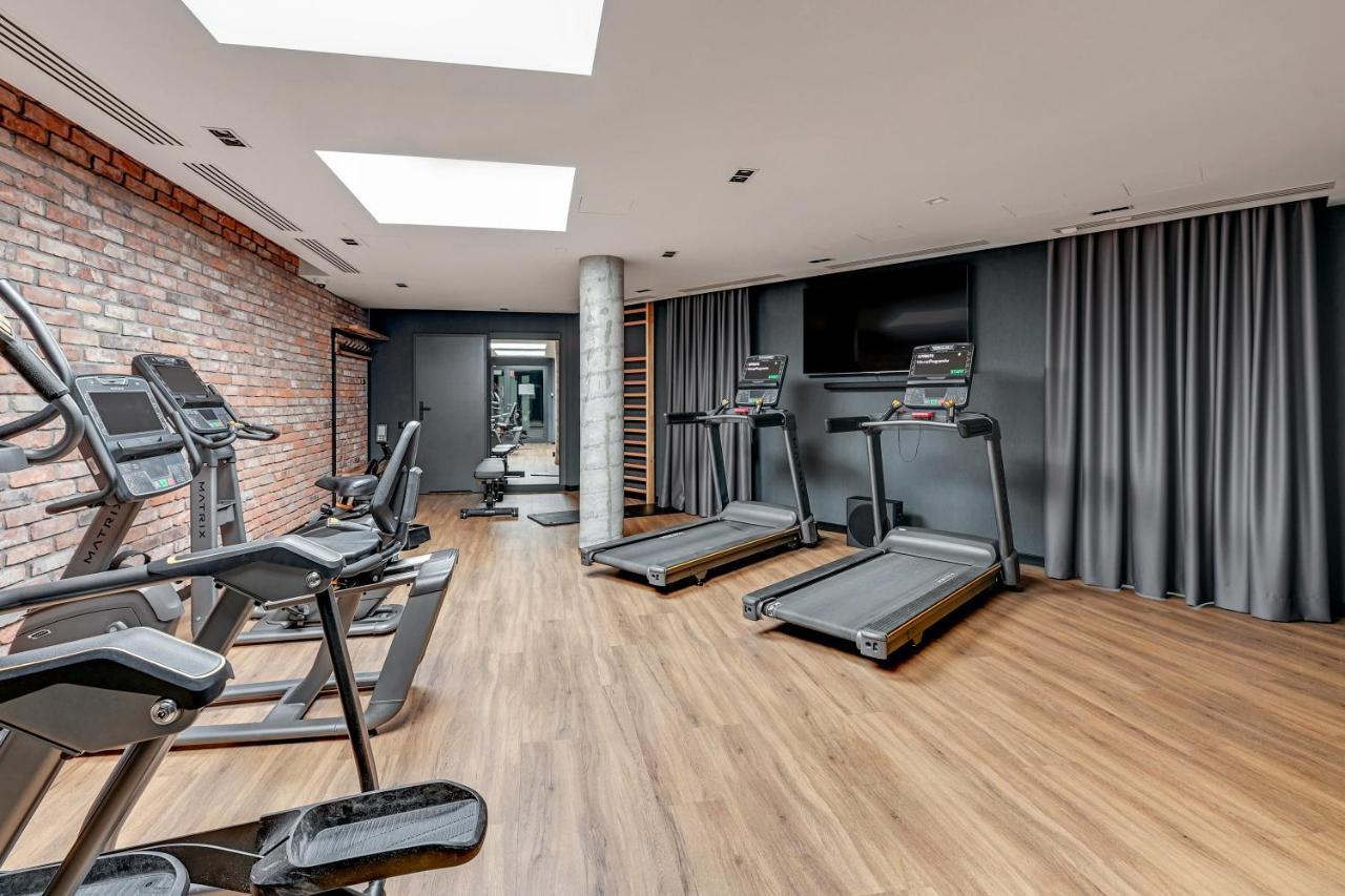 Chlebova - Riverside View Terrace, Free Parking, Gym & Kidsplay By Downtown Apartments Danzig Exterior foto