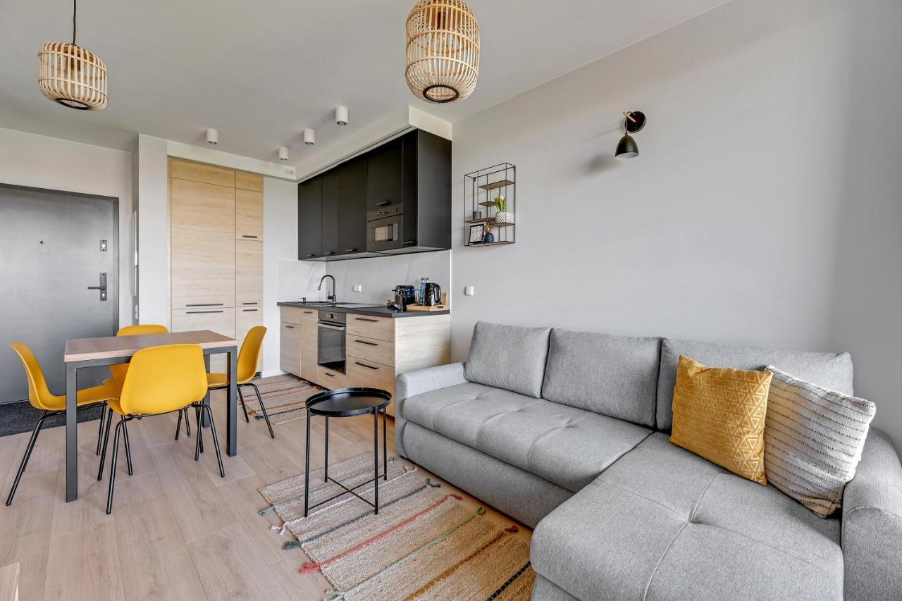 Chlebova - Riverside View Terrace, Free Parking, Gym & Kidsplay By Downtown Apartments Danzig Exterior foto