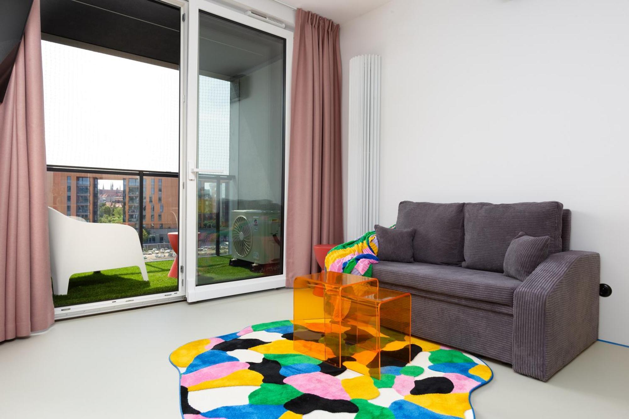 Chlebova - Riverside View Terrace, Free Parking, Gym & Kidsplay By Downtown Apartments Danzig Zimmer foto