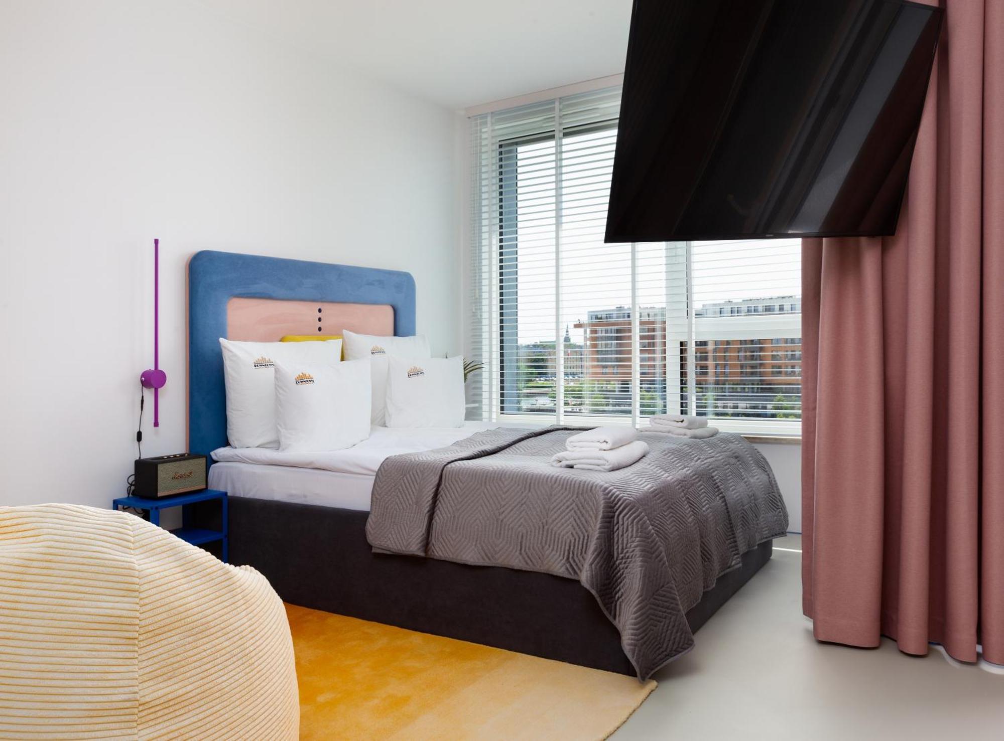 Chlebova - Riverside View Terrace, Free Parking, Gym & Kidsplay By Downtown Apartments Danzig Zimmer foto