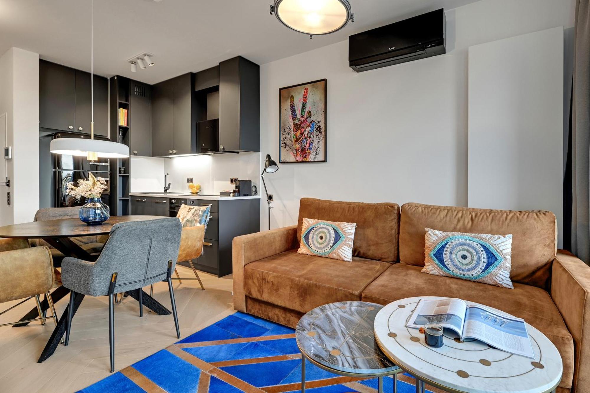 Chlebova - Riverside View Terrace, Free Parking, Gym & Kidsplay By Downtown Apartments Danzig Exterior foto