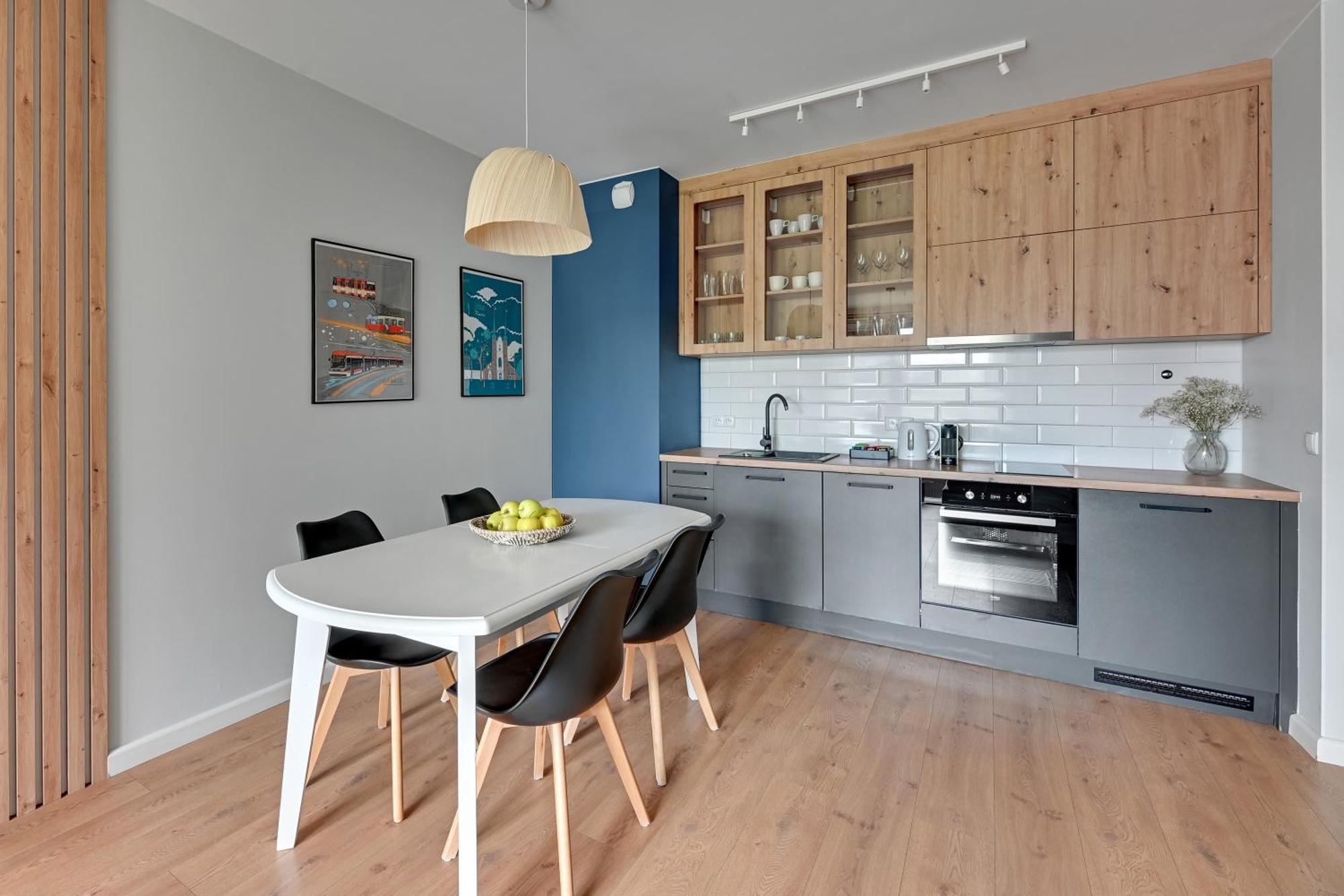 Chlebova - Riverside View Terrace, Free Parking, Gym & Kidsplay By Downtown Apartments Danzig Exterior foto