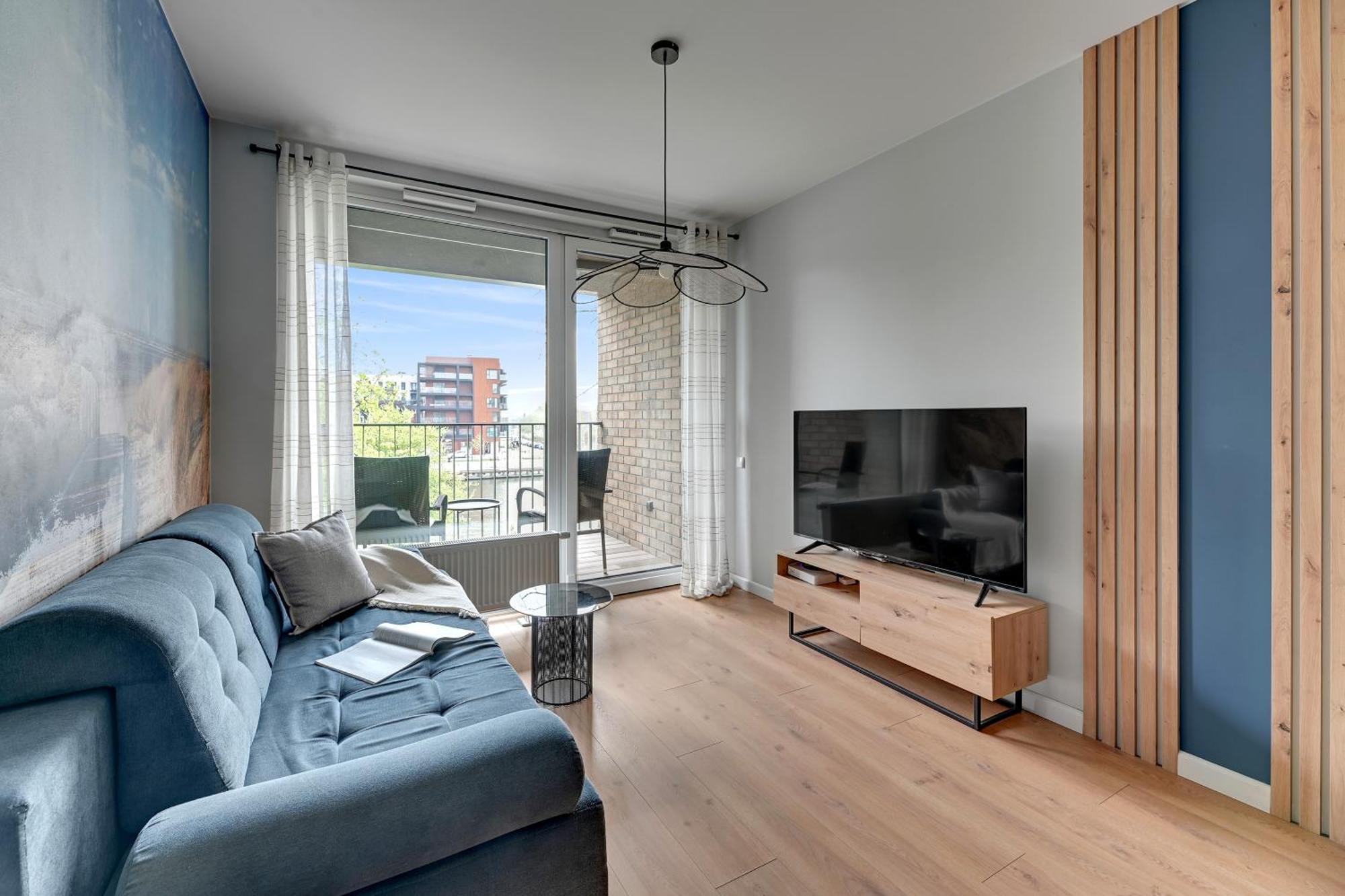 Chlebova - Riverside View Terrace, Free Parking, Gym & Kidsplay By Downtown Apartments Danzig Zimmer foto