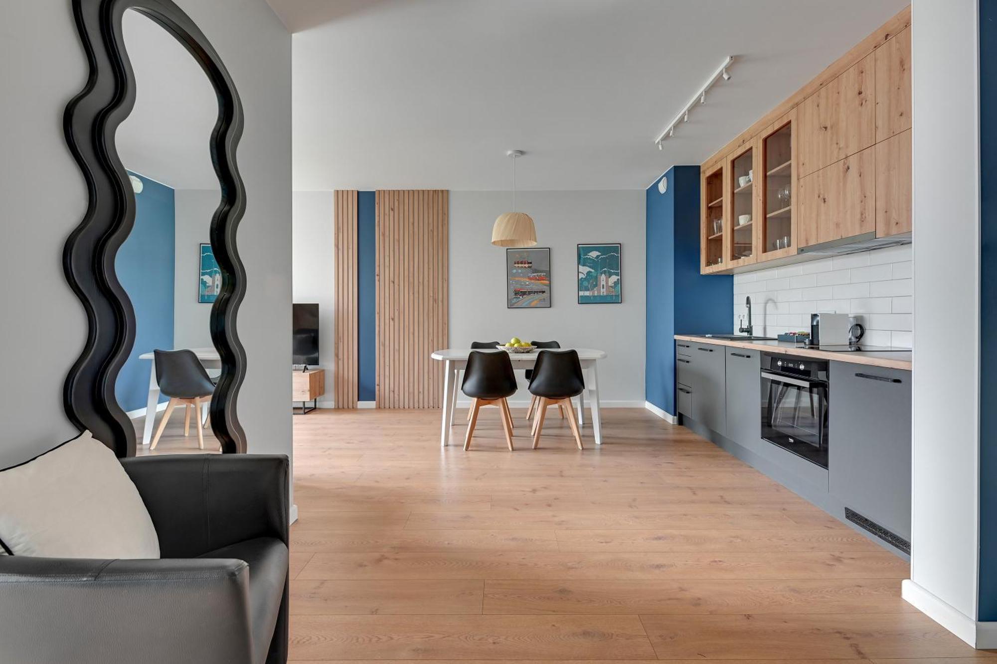 Chlebova - Riverside View Terrace, Free Parking, Gym & Kidsplay By Downtown Apartments Danzig Zimmer foto