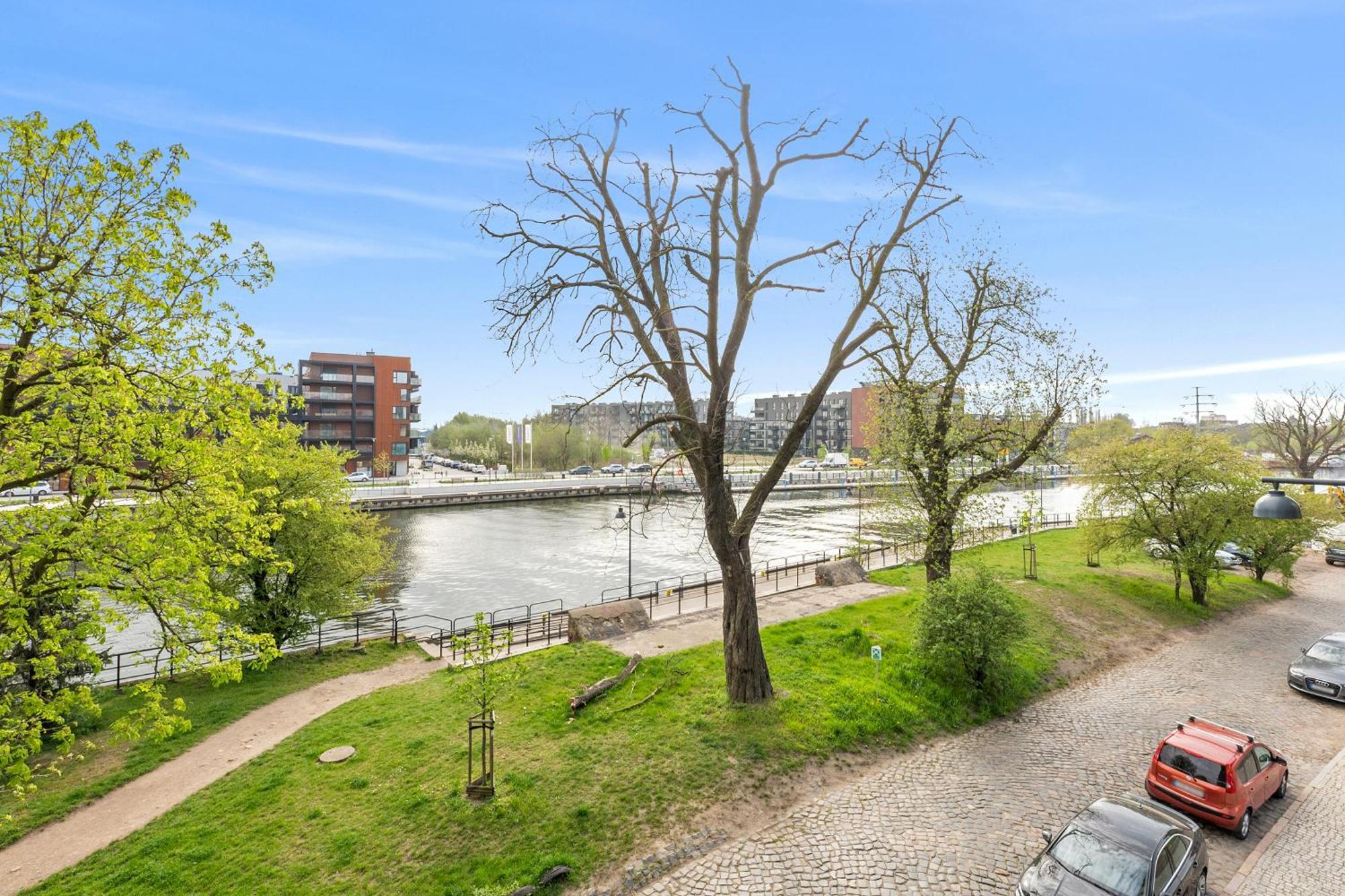 Chlebova - Riverside View Terrace, Free Parking, Gym & Kidsplay By Downtown Apartments Danzig Exterior foto