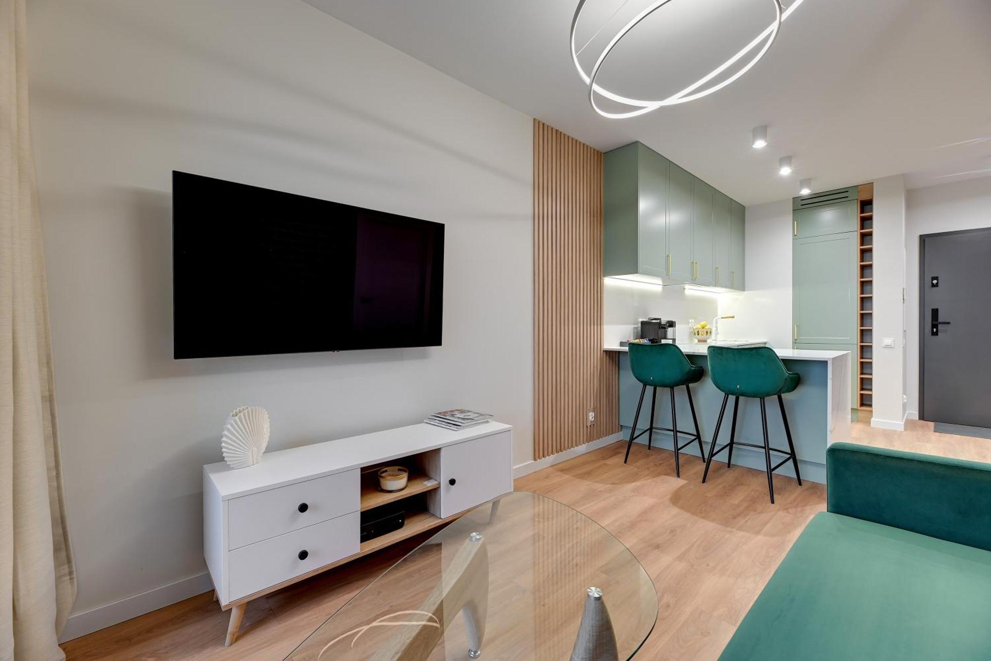 Chlebova - Riverside View Terrace, Free Parking, Gym & Kidsplay By Downtown Apartments Danzig Exterior foto