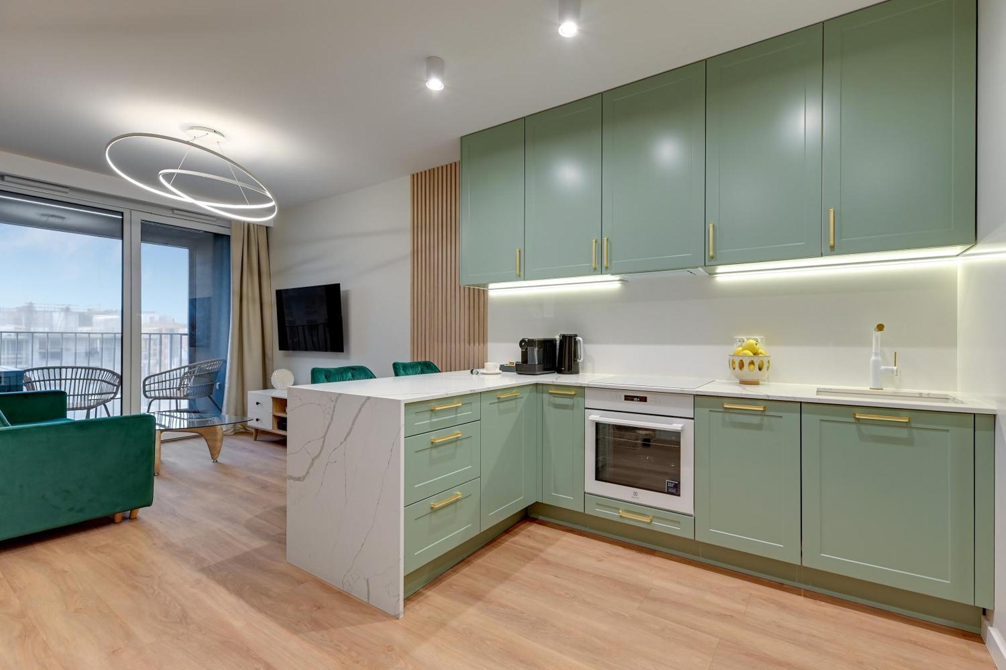 Chlebova - Riverside View Terrace, Free Parking, Gym & Kidsplay By Downtown Apartments Danzig Exterior foto